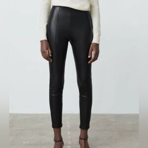 Zara Leather Leggings